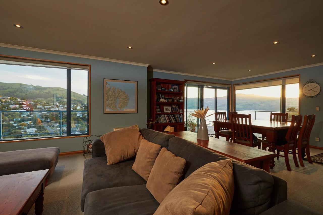 Akaroa Holiday Home Spacious And Quite With Stunning Harbour Views And Close To Town Dış mekan fotoğraf